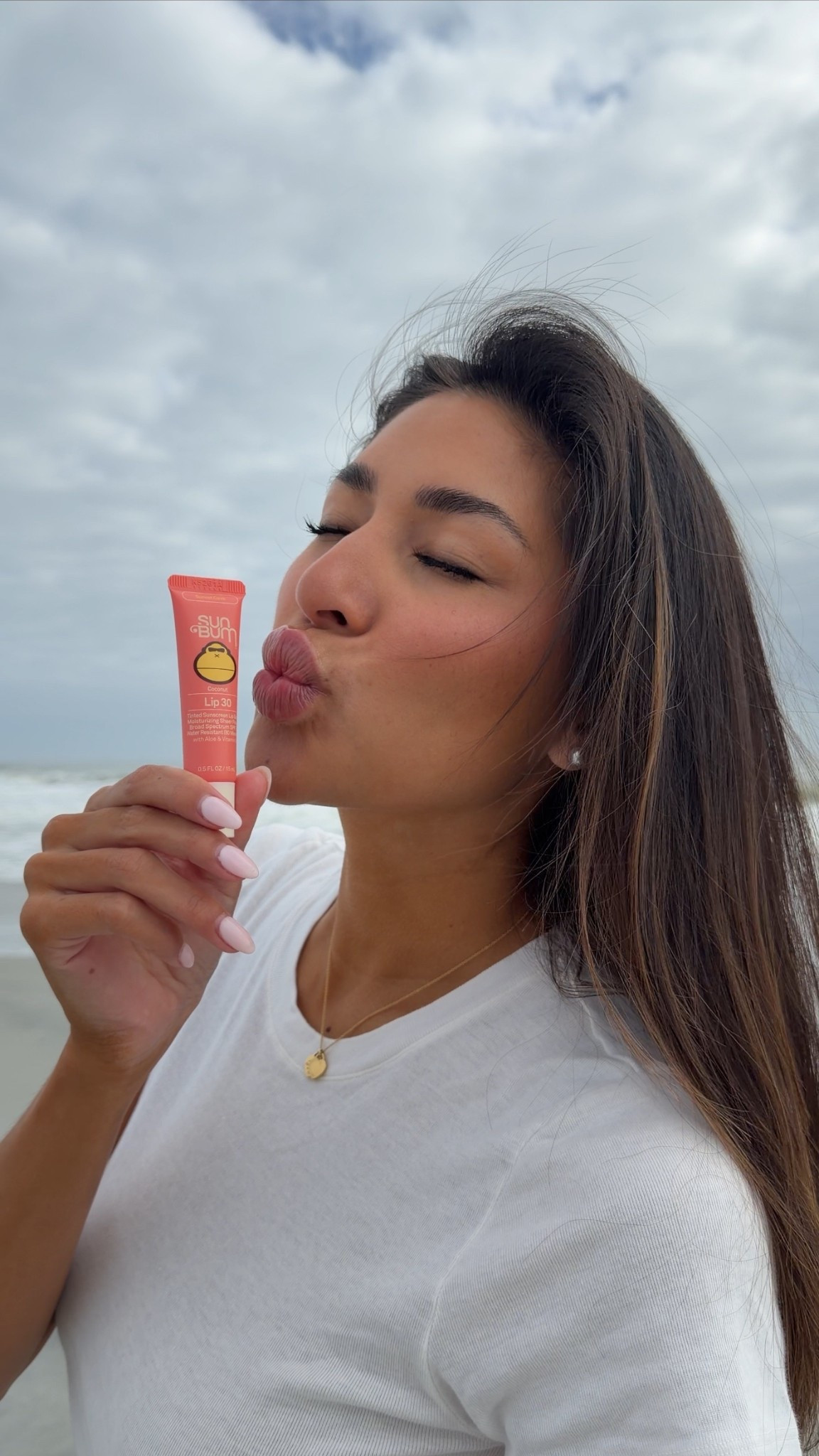 #ad A hint of lip color & SPF 30 is my dream combination🫶🏼 @sunbum @target #sunbumpartner #targetpartner #target