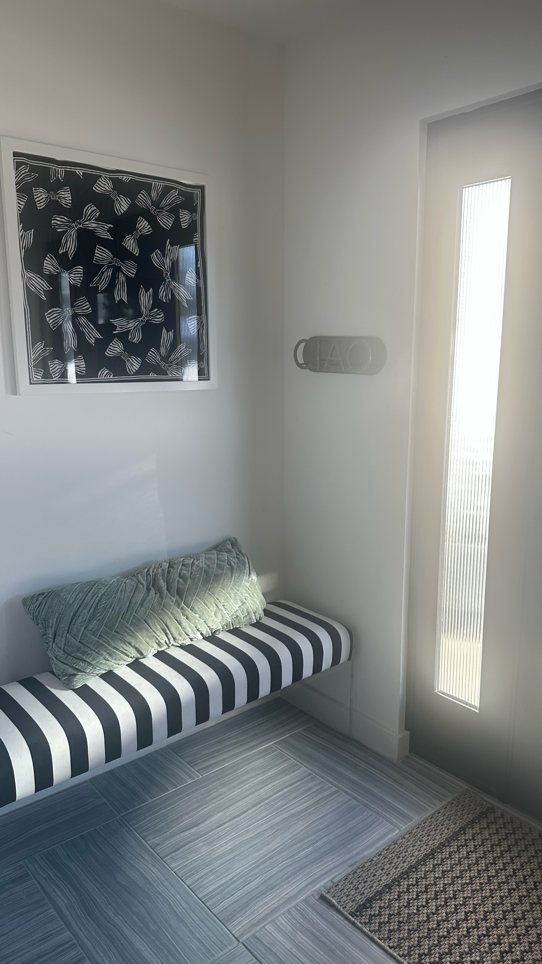 🦓 Luxe Modern Eclectic Front Entry Hook, Bench, Framed Silk Scarf, Lumbar Pillow 

✨🏡Home style tip! Utilize those gorgeous silk scarfs as art when you’re not wearing them!  It takes 5mins to swap them out seasonally for some festive fun! 

#LTKFindsUnder100 #LTKStyleTip #LTKHome