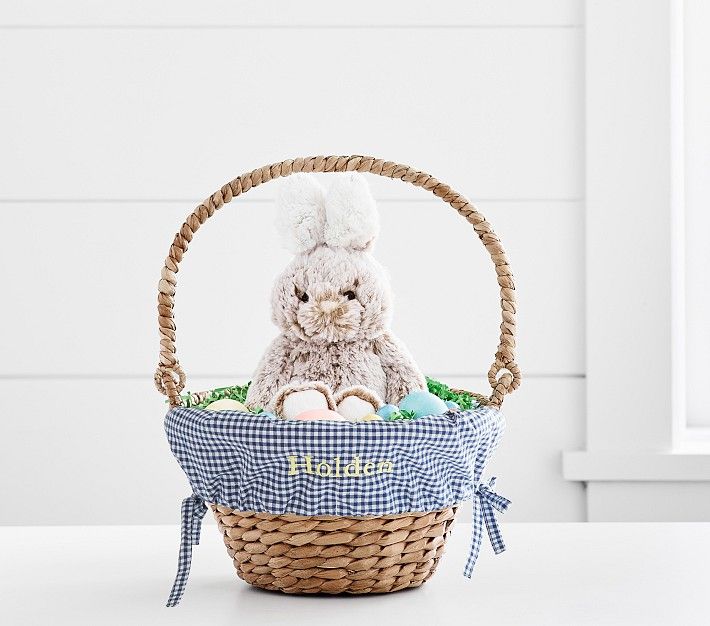 Liner With White Basket | Pottery Barn Kids