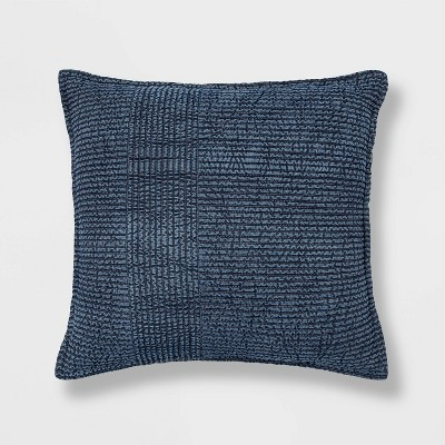 Quilted Solid Pillow Chambray - Threshold™ | Target