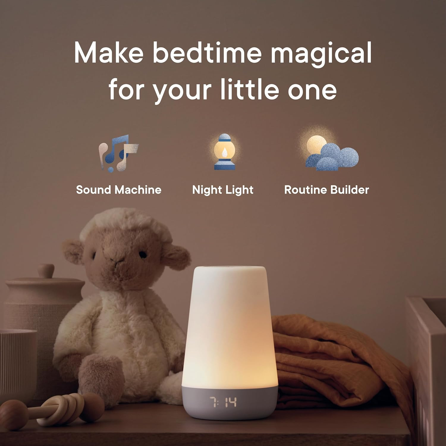 Hatch Rest Baby Sound Machine, Night Light | 2nd Gen | Registry Essential, Sleep Trainer, Routine... | Amazon (CA)
