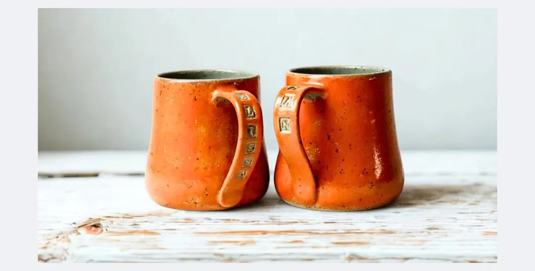 Personalized Mug \u2022 Custom Name Gift \u2022 Handmade Stoneware Pottery \u2022 One of a Kind \... | Etsy (Global)