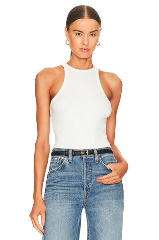 AGOLDE Rianne Bodysuit in White from Revolve.com | Revolve Clothing (Global)