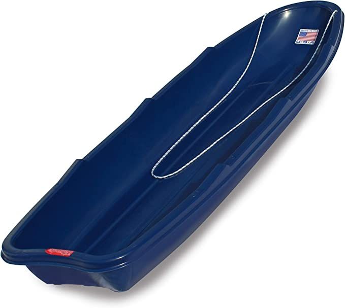 Flexible Flyer Winter Trek Large Pull Sled for Adults. Plastic Toboggan for Snow Sledding, Ice Fi... | Amazon (US)