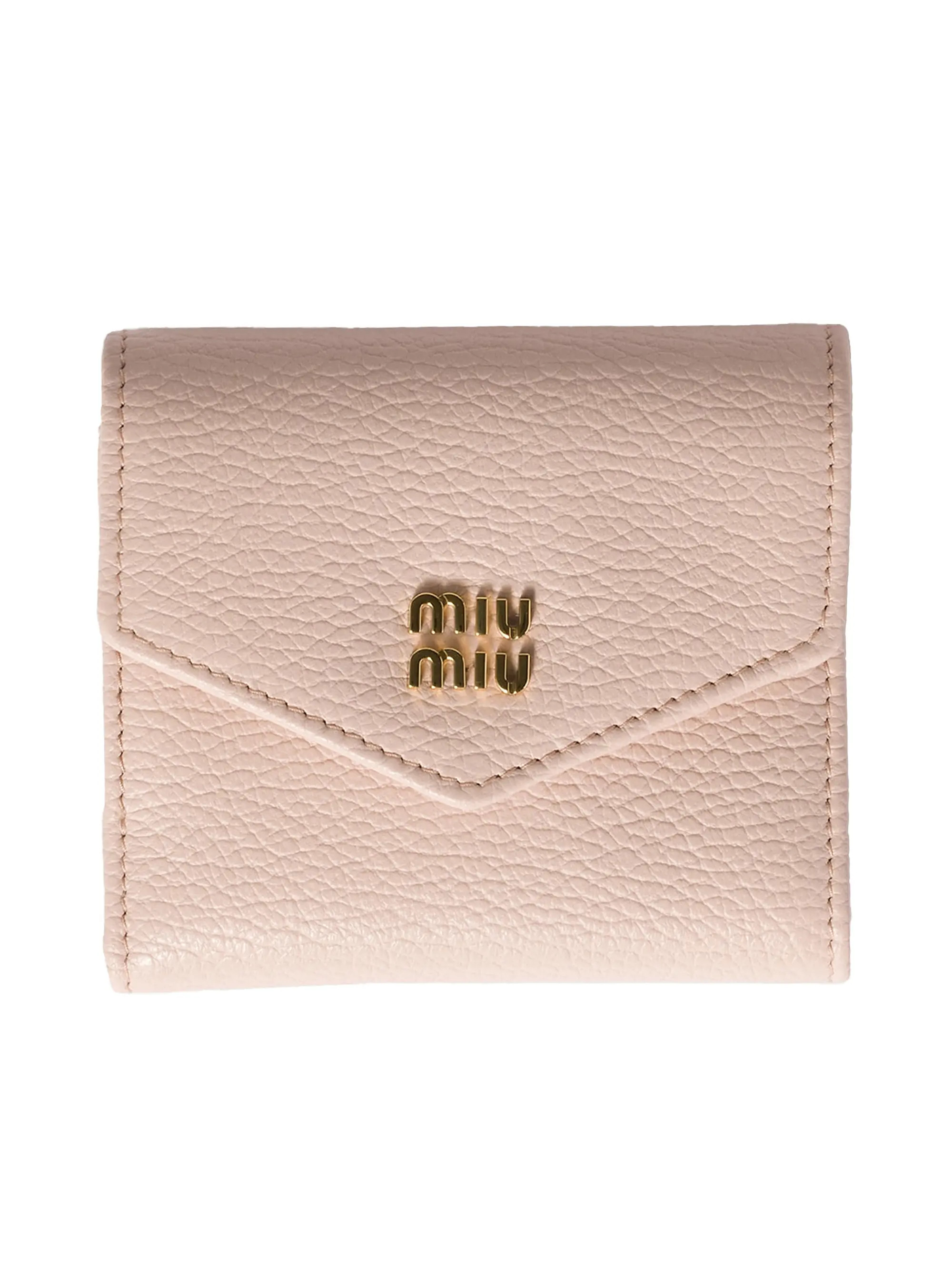 Miu Miu Small Leather Wallet | Saks Fifth Avenue | Saks Fifth Avenue