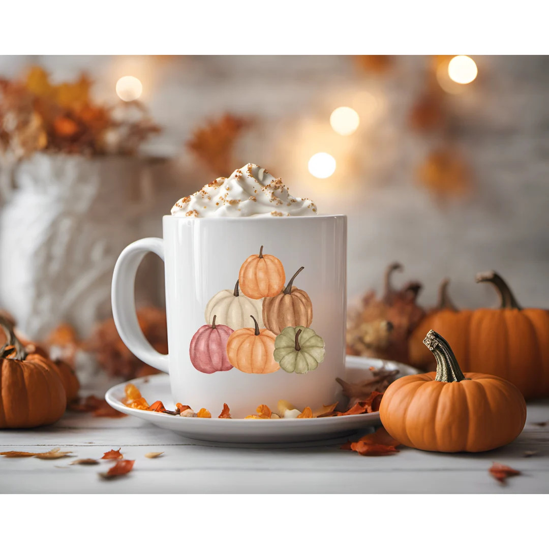 Fall Mug Pumpkin Mug Fall Coffee Mug Cozy Coffee Mug Autumn Mug Fall Decor Fall Gift Tea Mug - Et... | Etsy (US)