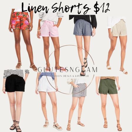 Linen shorts are on sale under $15 great for spring and summer. Spring style, old navy style, linen shorts, white shorts, vacation style  

#LTKSeasonal #LTKfindsunder50 #LTKsalealert