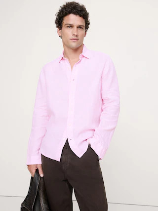 Standard-Fit Linen Shirt | Banana Republic (US)