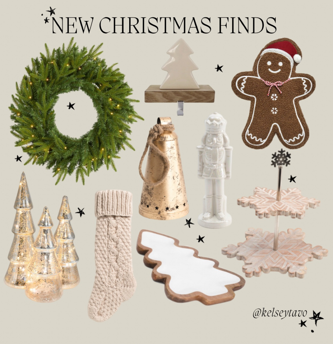 New Christmas finds 


Christmas stockings, Christmas wreath, gingerbread pillow, Christmas bell, bell decor, stocking hanger 

#LTKSeasonal #LTKHome #LTKFamily