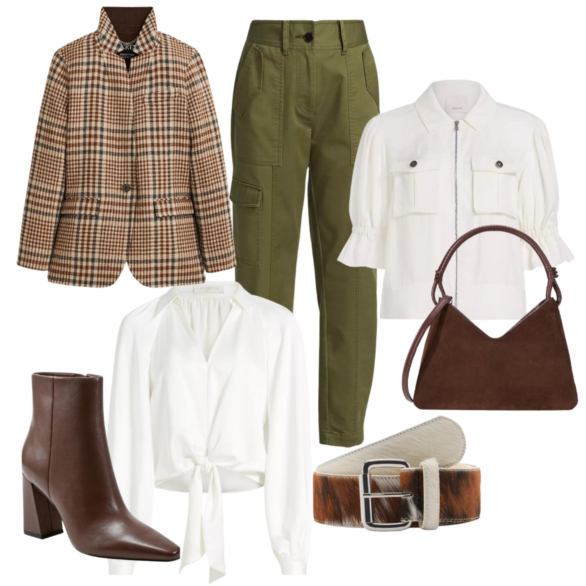 A couple jackets that pair well with olive pants and brown or even neutral accessories!! Love the plaid jacket!

#LTKWorkwear #LTKStyleTip #LTKSeasonal