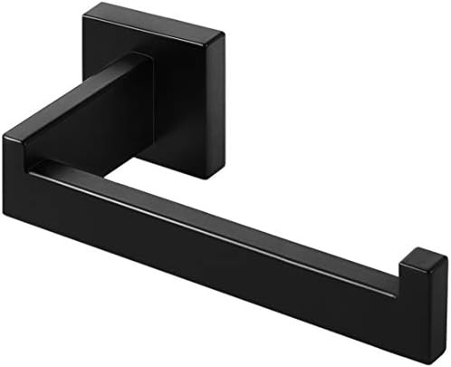 Coching Black Toilet Paper Holder Wall Mount, Square Premium 304 Stainless Steel Toilet Paper Roll H | Amazon (US)