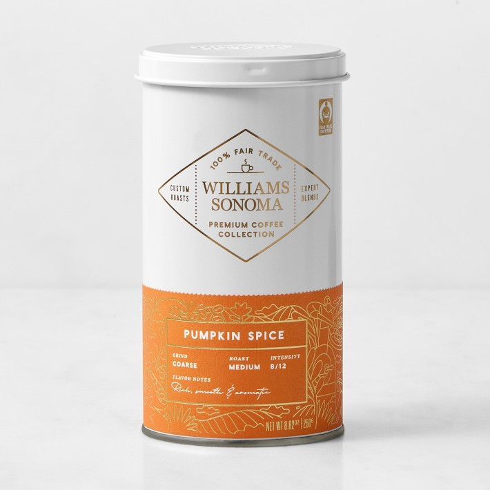 Williams Sonoma Premium Ground Coffee, Pumpkin Spice | Williams-Sonoma
