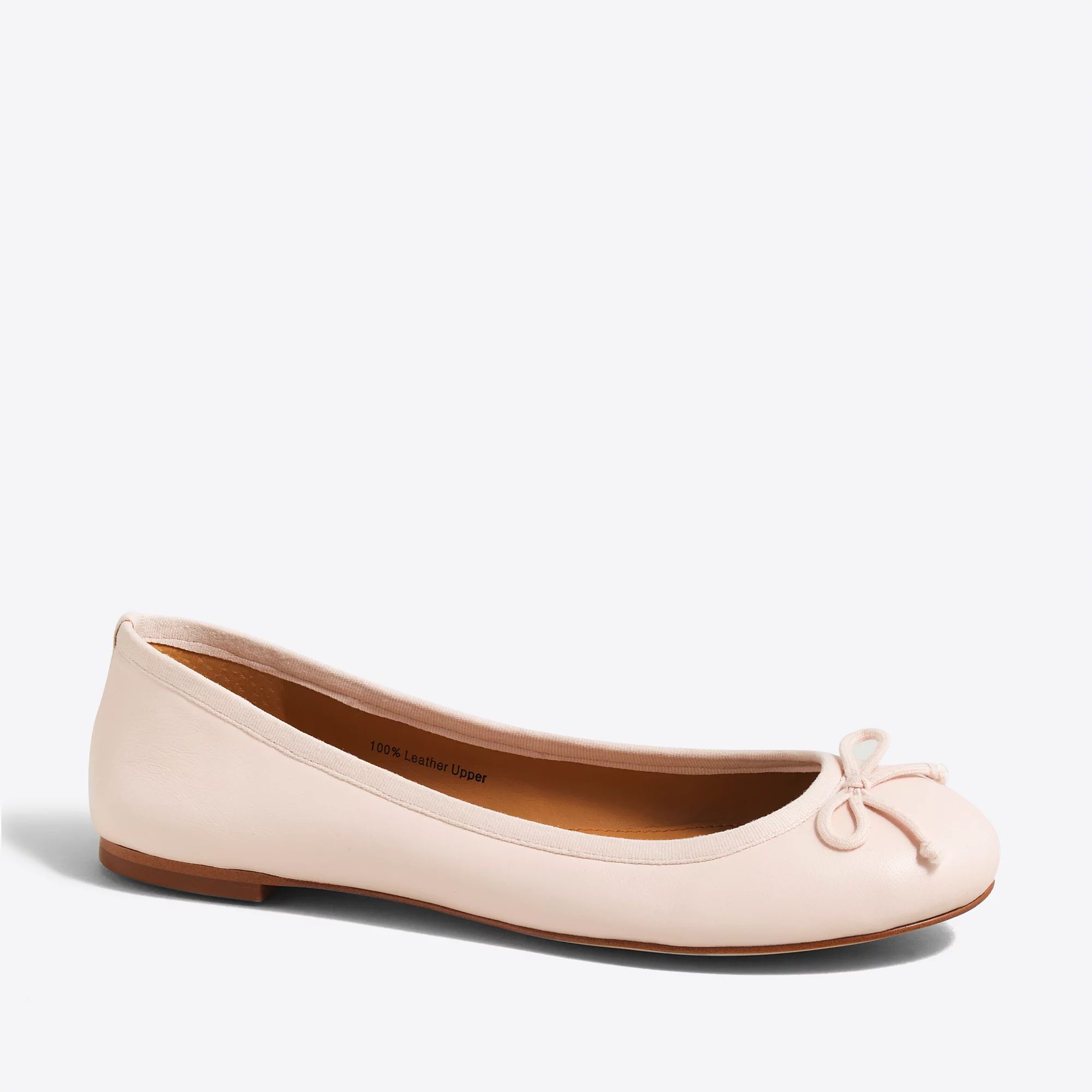 Coco leather ballet flats | J.Crew Factory