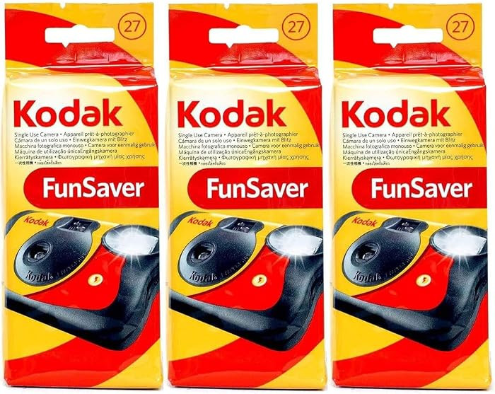 Disposable Kodak Camera [Camera] 3Pack | Amazon (US)