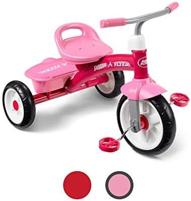 Radio Flyer Pink Rider Trike, outdoor toddler tricycle, ages 3-5 (Amazon Exclusive) | Amazon (US)