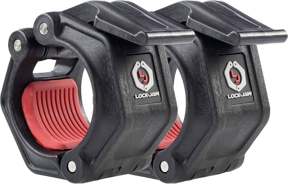 Lock-Jaw OLY 2 Olympic Barbell Collar - Quick Release Barbell Clamp | Amazon (US)
