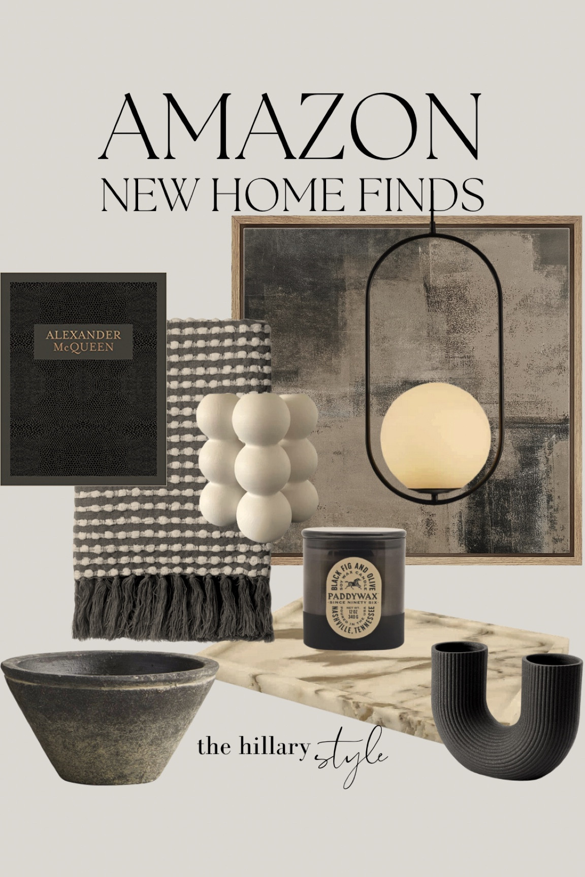 Amazon Designer Inspired 

Organic Modern, Modern Home, Amazon, Amazon Home, Amazon Find, Found It On Amazon, Amazon Home Decor, Hobnail Vase, Coffee Table Book, Alexander McQueen, Coffee Table Styling, RH Inspired, Shelves, Japandi Home Decor, MCM, Scandinavian Home Decor, Fluted Decor, Vase, Candleholders, Marble Tray, Boxes, Wall Art, Modern Art, Chandelier, Vase, Marble Decor

#LTKhome #LTKFind #LTKstyletip