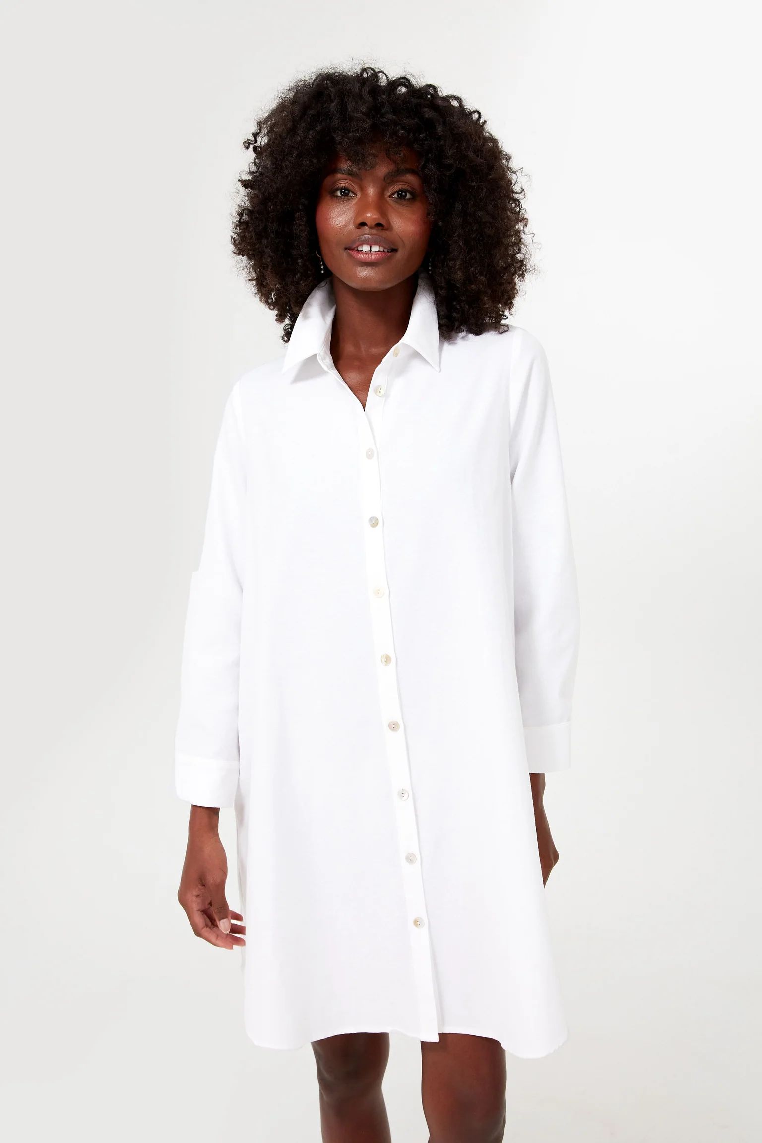 White Oxford Harris Shirt Dress | Tuckernuck (US)