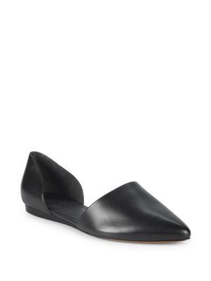 Vince - Nina Leather d'Orsay | Saks Fifth Avenue OFF 5TH