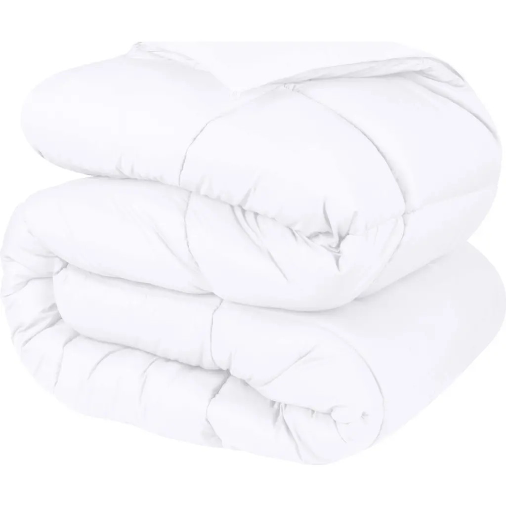 Superior Classic All-Season Reversible Down Alternative Comforter in White at Nordstrom Rack, Size Twin/twin Xl | Nordstrom Rack