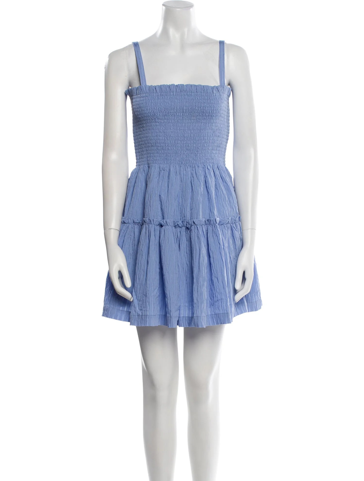 Square Neckline Mini Dress | The RealReal