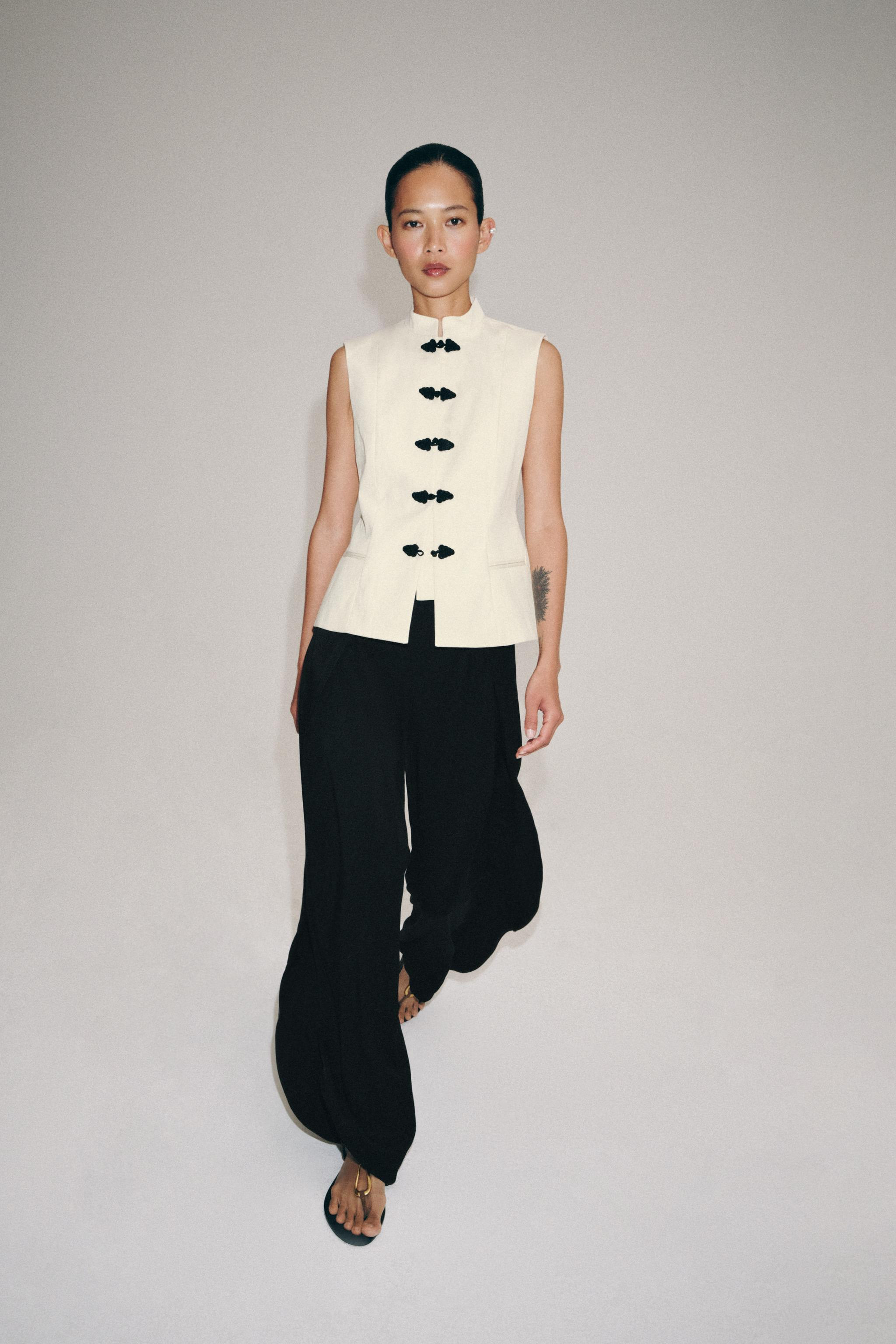 ZW COLLECTION FITTED WAISTCOAT | Zara UK
