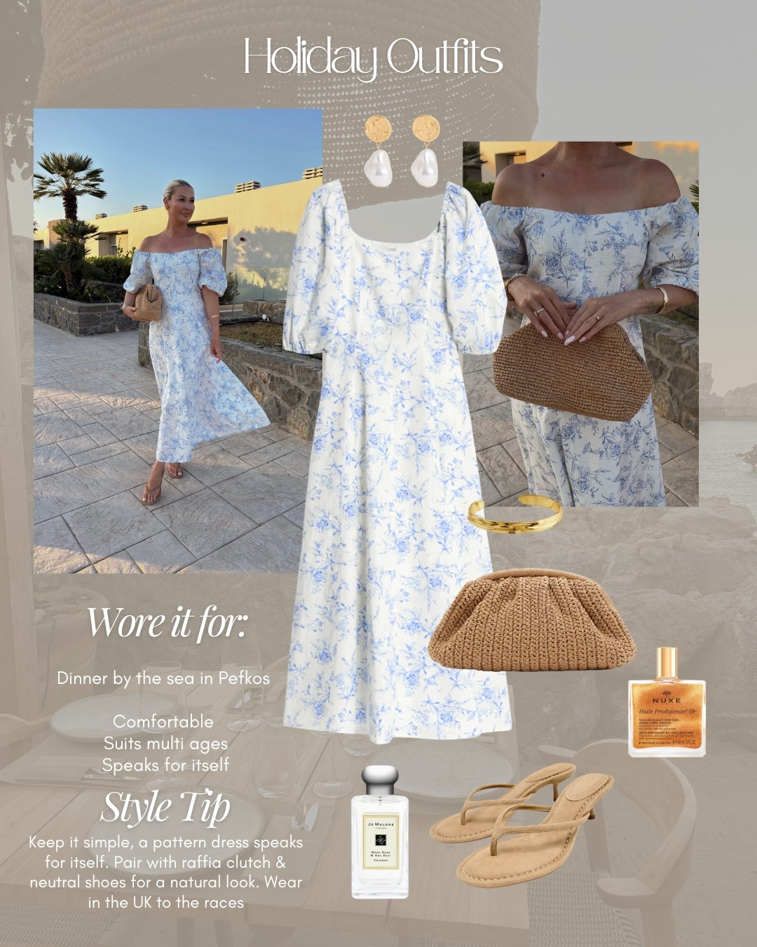Summer style guide - The Holiday outfits I actually wore, loved & would pack again. 

Zara, summer outfits , summer dresses, Ibiza outfits, dresses, style guide, M&S 

#LTKstyletip #LTKuk #LTKsummer