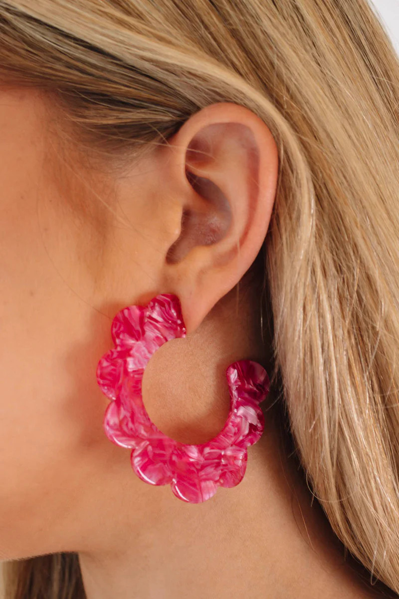 Sweet Florals Earrings - Pink | The Impeccable Pig