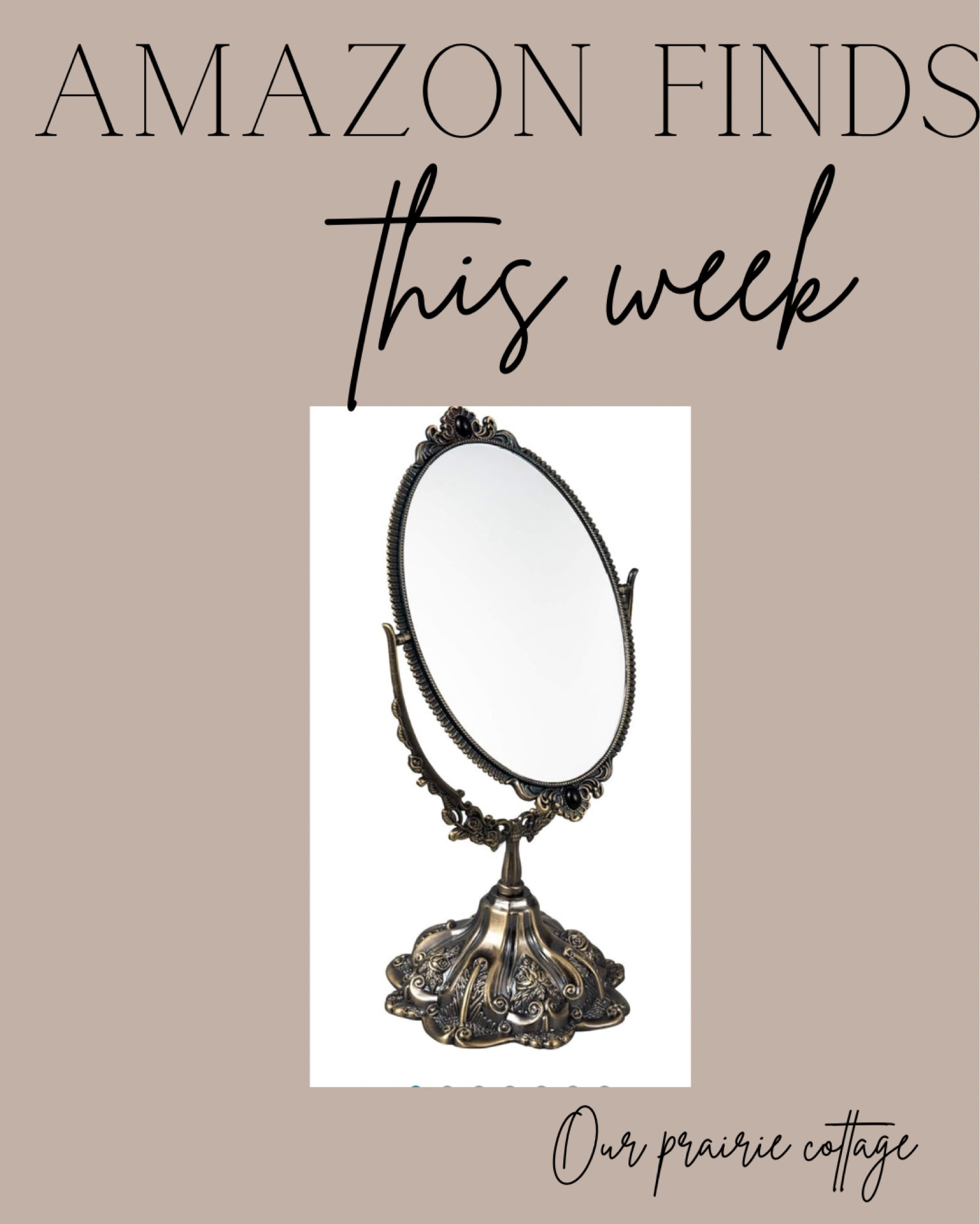 Amazon finds Mirror 

#LTKhome #LTKfindsunder100