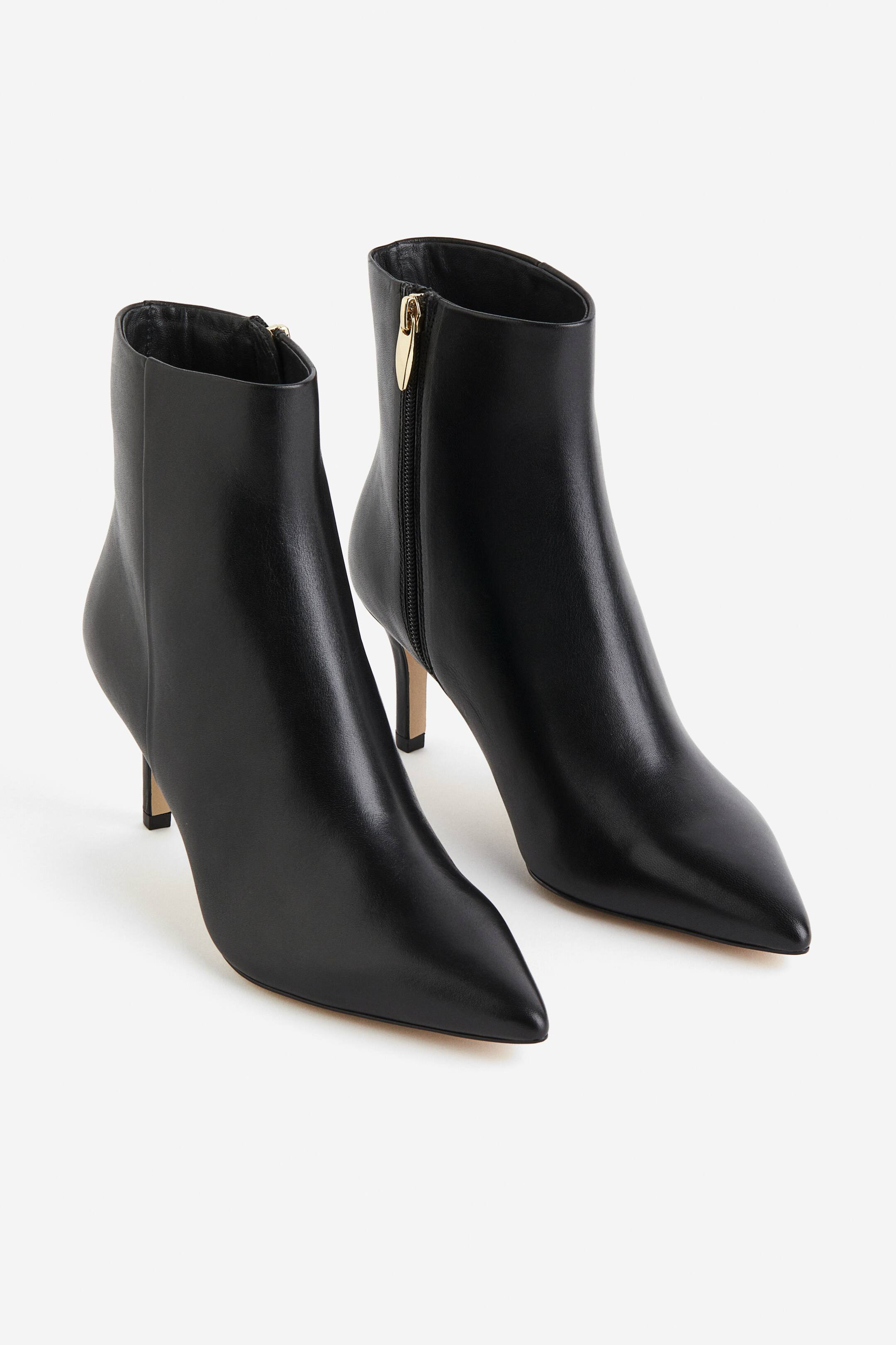 Spitze Lederstiefeletten | H&M (DE, AT, CH, NL, FI)