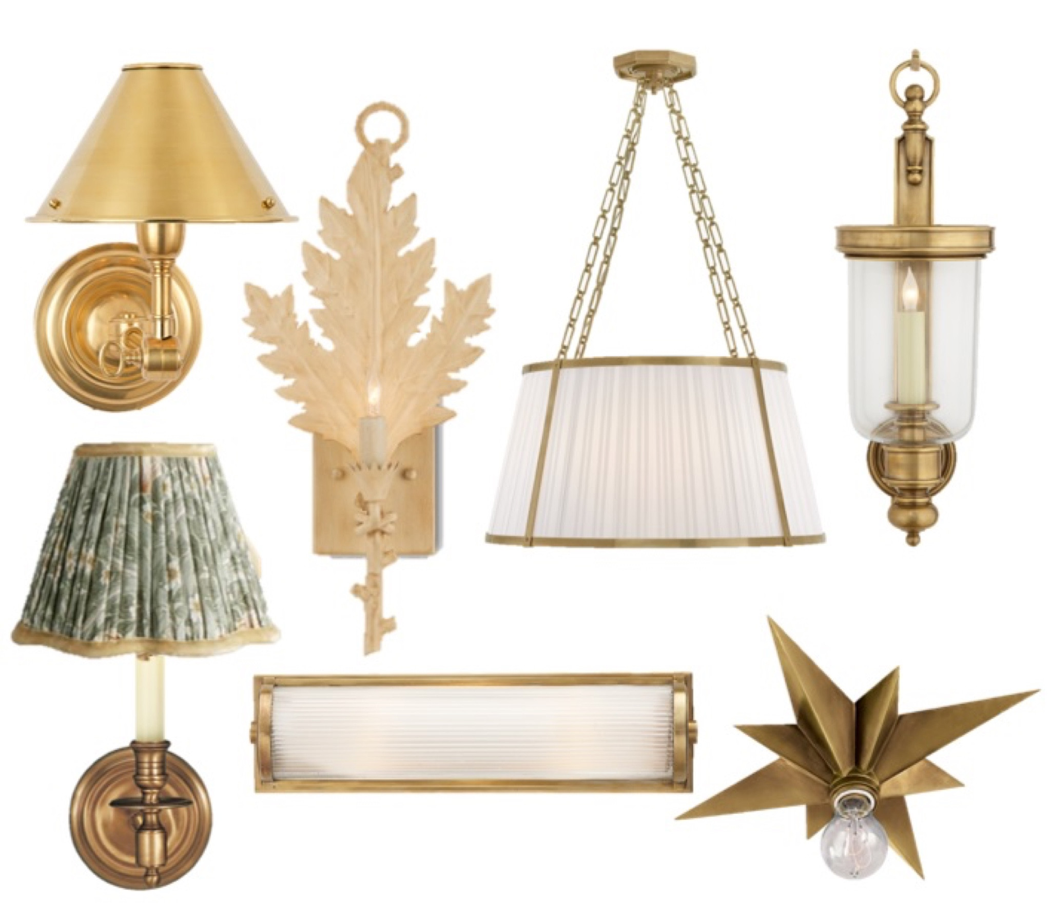 I wanted to share some of the lighting selections I’ll be using in Laurel House. My goal with the lighting is to keep an overall classic but slightly granny chic look with some unexpected touches. I’ll be keeping the metal finish mainly to antique brass but mixing in some fabric shades and interesting shapes to keep the look feeling collected and unique. 

#LTKhome #LTKCyberWeek #LTKHoliday