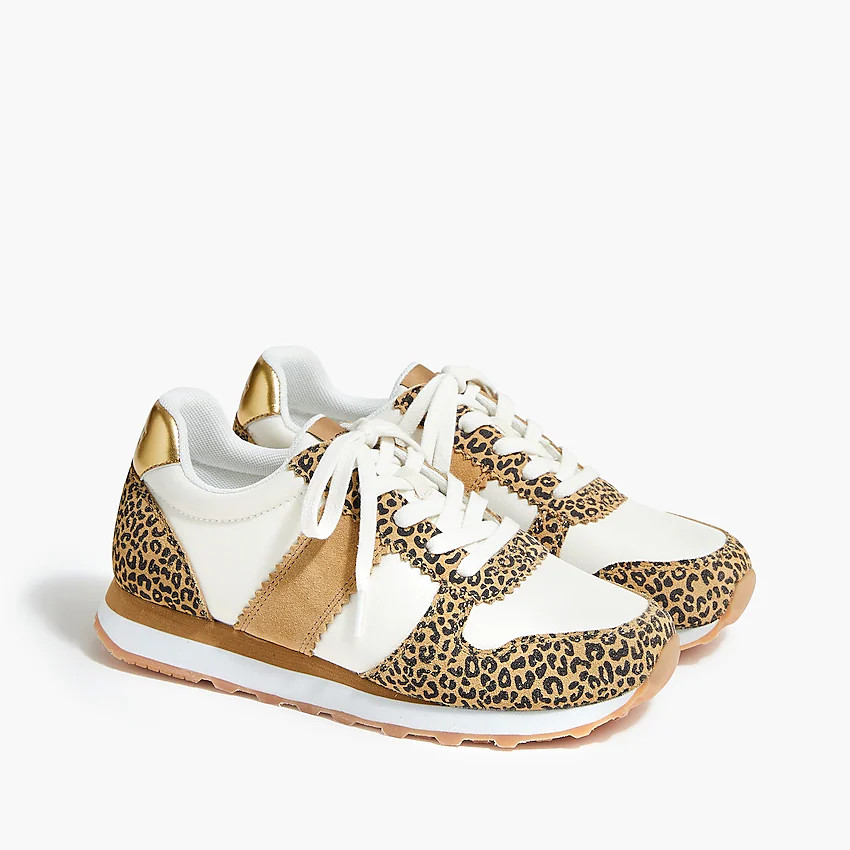 Nylon striped city sneakers | J.Crew Factory