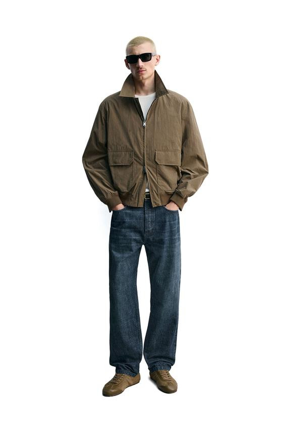 REGULAR FIT TECHNICAL JACKET | Zara US