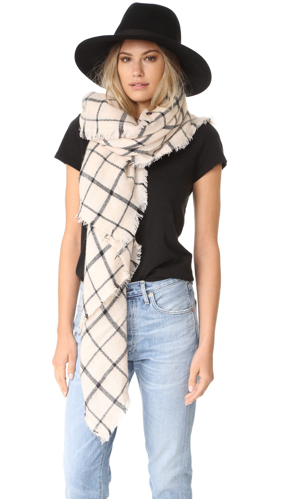 Windowpane Scarf | Shopbop