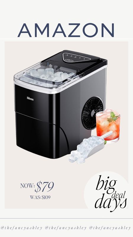 Everyone’s most loved ice maker on sale right now for Amazon Prime Day Deals event! 

#LTKxPrime #LTKhome #LTKHolidaySale