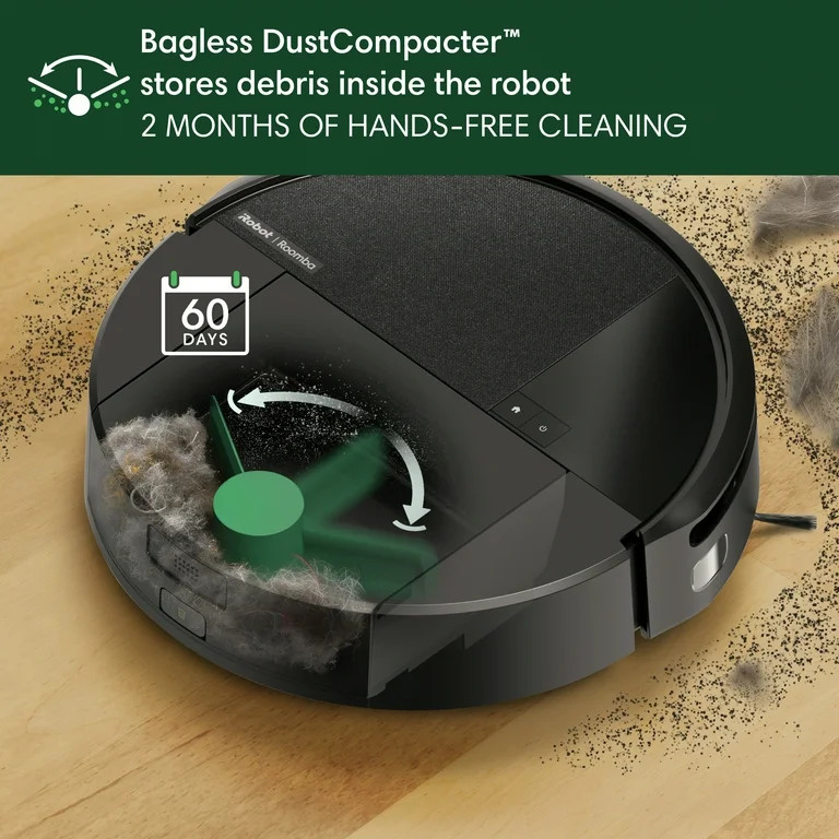 iRobot Roomba 2020 DustCompactor Combo Robot Vacuum & Mop, On-Board Auto-Compact, No Emptying for... | Walmart (US)