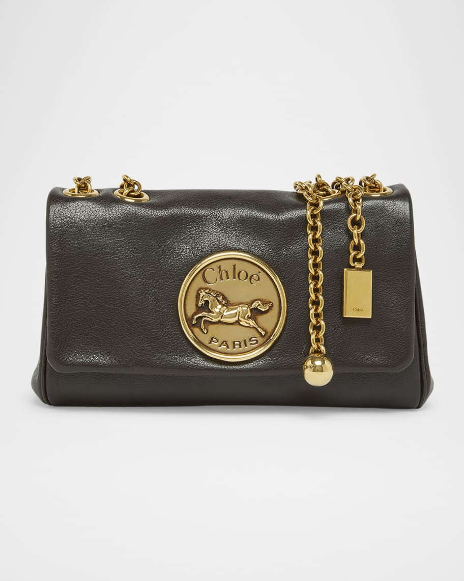 Heritage Small Crossbody Bag in Grained Leather | Neiman Marcus