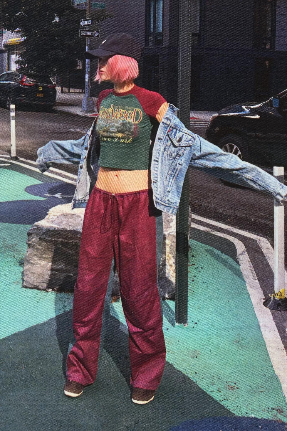 Redwood Raglan Baby Tee | Urban Outfitters (US and RoW)