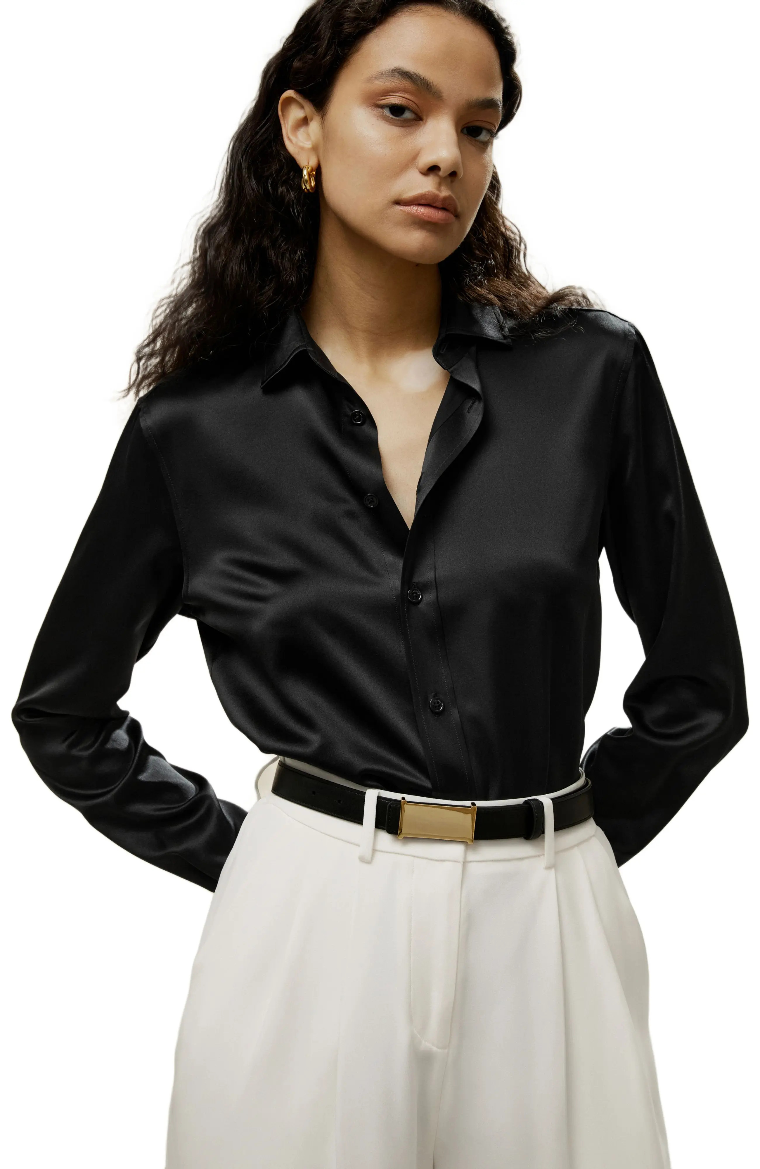 Lilysilk Women's Tailored Button Down Silk Shirt (Women) | Nordstrom | Nordstrom