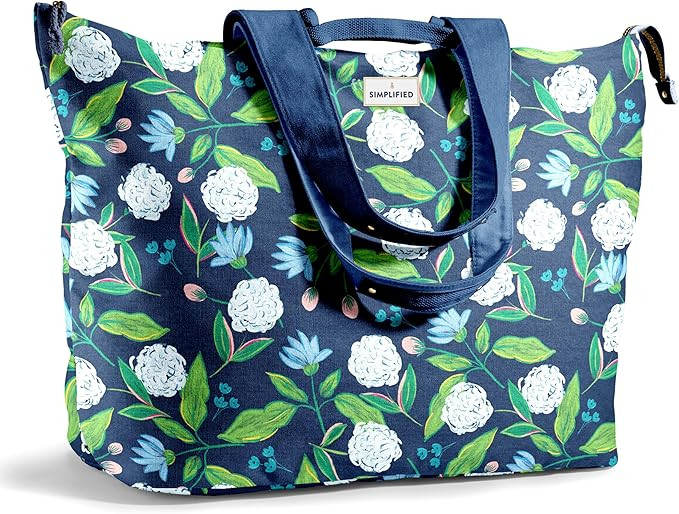 Fit & Fresh Large Beach Bag for Women - Extra Large Travel Tote With Pockets | Amazon (US)