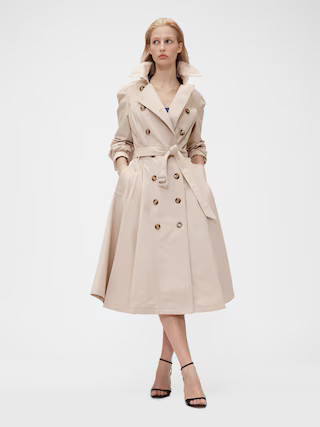 GapStudio Twill Tailored Trench Coat | Gap (US)