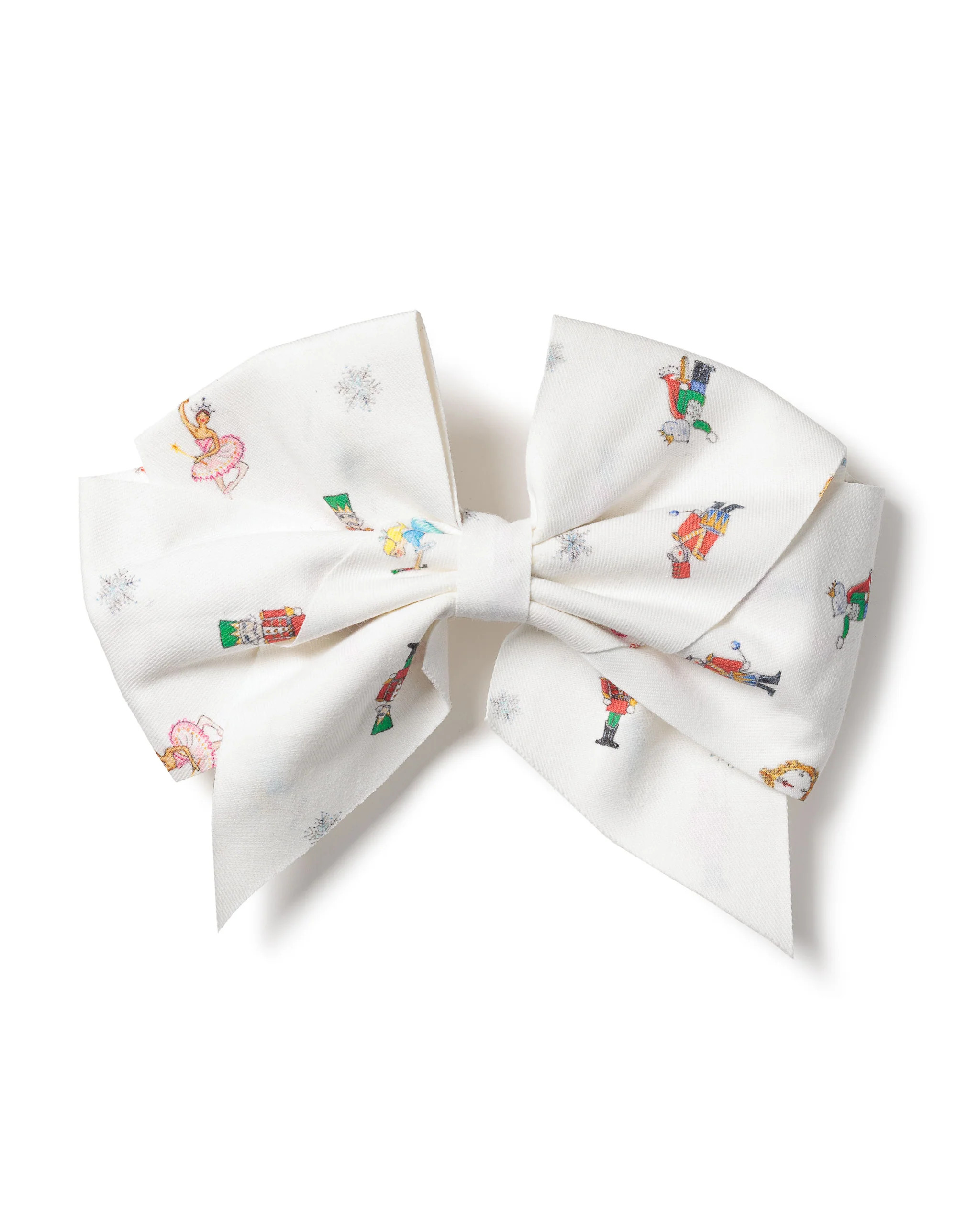 Girl's Twill Hair Bows in A Night at the Nutcracker | Petite Plume