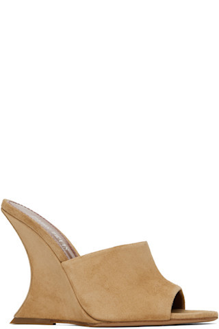 Paris Texas - Tan Nina Mules | SSENSE
