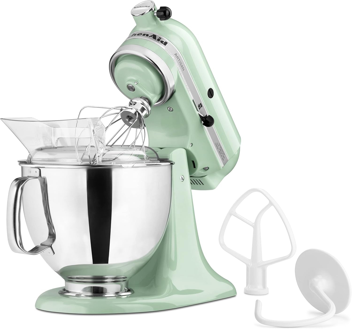 KitchenAid Artisan Series 5 Quart Tilt Head Stand Mixer with Pouring Shield KSM150PS, Pistachio | Amazon (US)