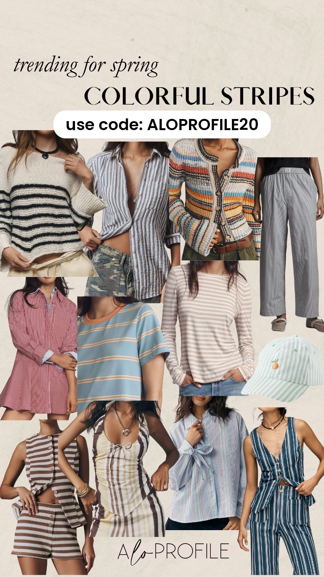 Trending for Spring: Colorful Stripes via Anthro // Anthro, Anthropologie fashion finds, spring style, spring outfit, spring outfits, spring trends, spring color trends, spring trend forecast, spring outfit ideas