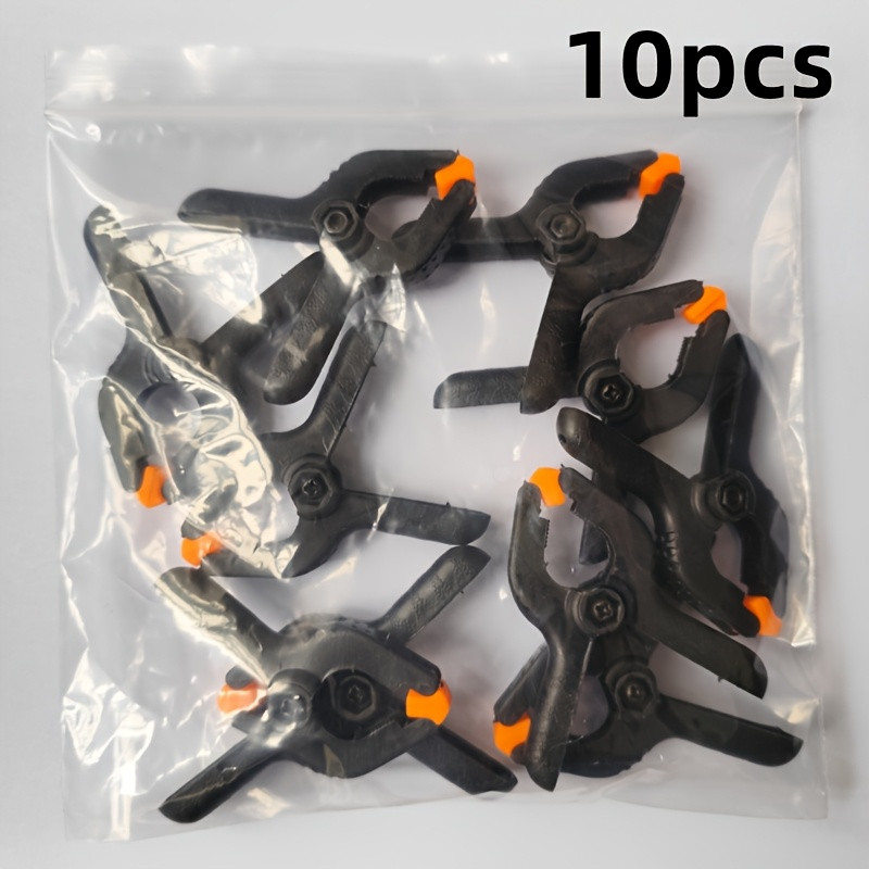 pack of   black handmade spring clips plastic clip woodworking clip photography background fixing... | Temu Affiliate Program
