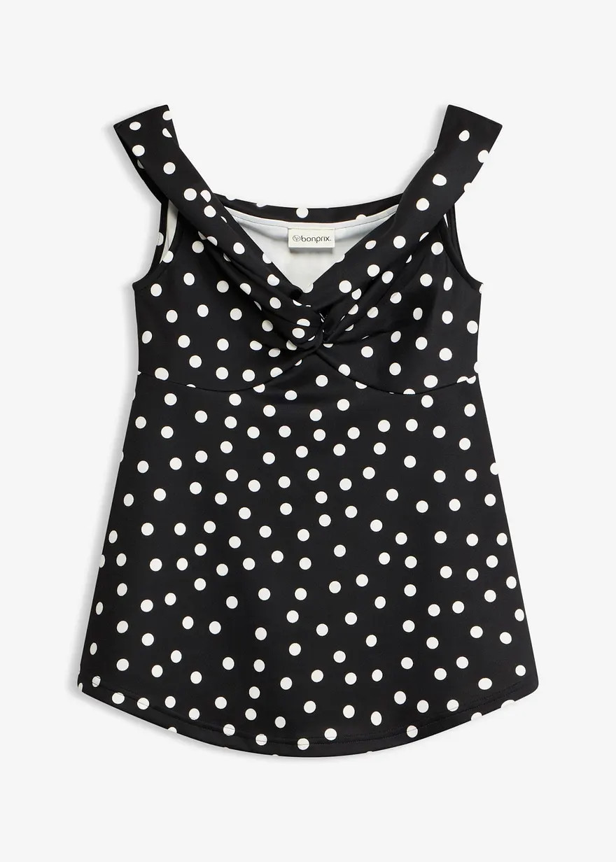 Cold-Shoulder-Shirt mit tiefem Ausschnitt | Bonprix DE