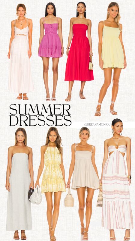 Summer dresses from revolve! sundress, spring outfit, mini dress, maxi dress, casual dress, trending 

#LTKtravel #LTKstyletip #LTKSeasonal