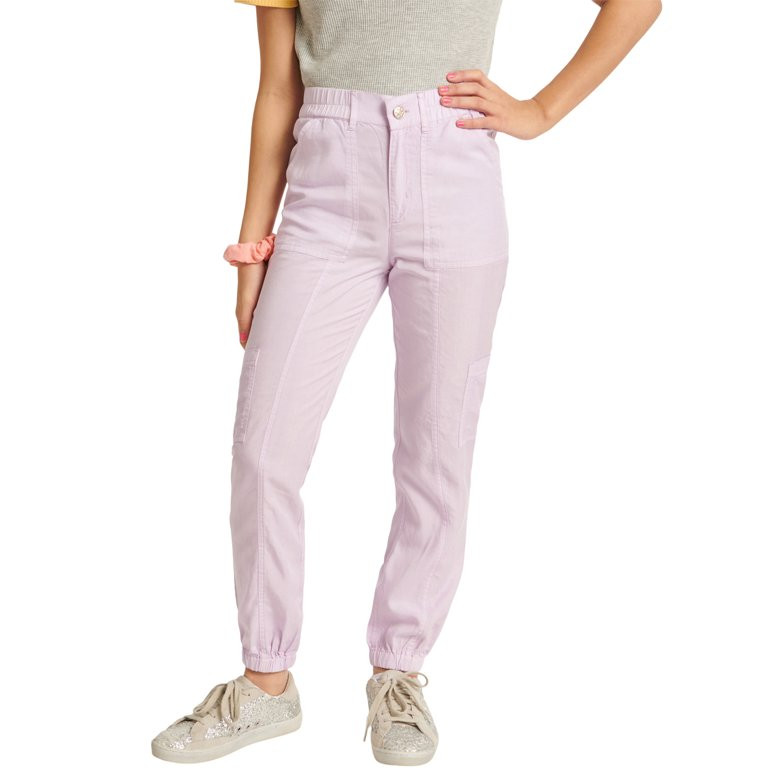 Justice Girls Cinched Jogger, Sizes 6-18, Slim & Plus | Walmart (US)