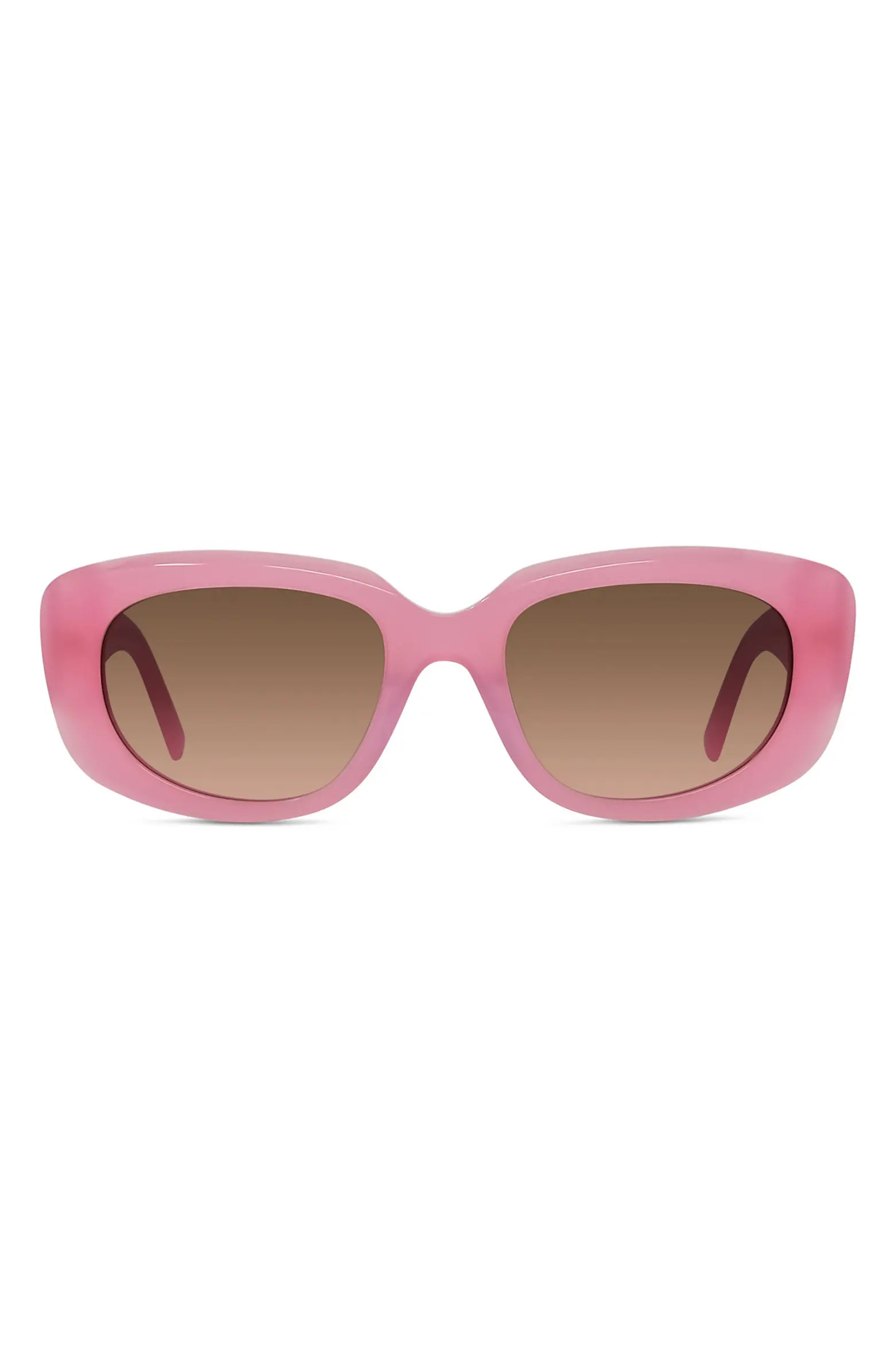 GV Day 54mm Geometric Sunglasses | Nordstrom